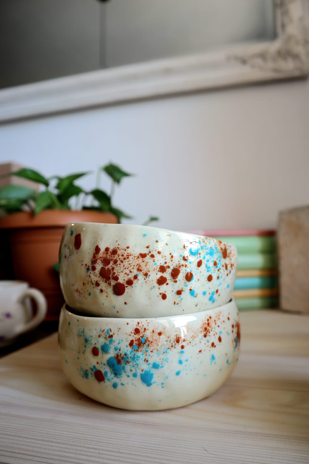 STAR DUST BOWL l CAMEL &  TURQUOISE