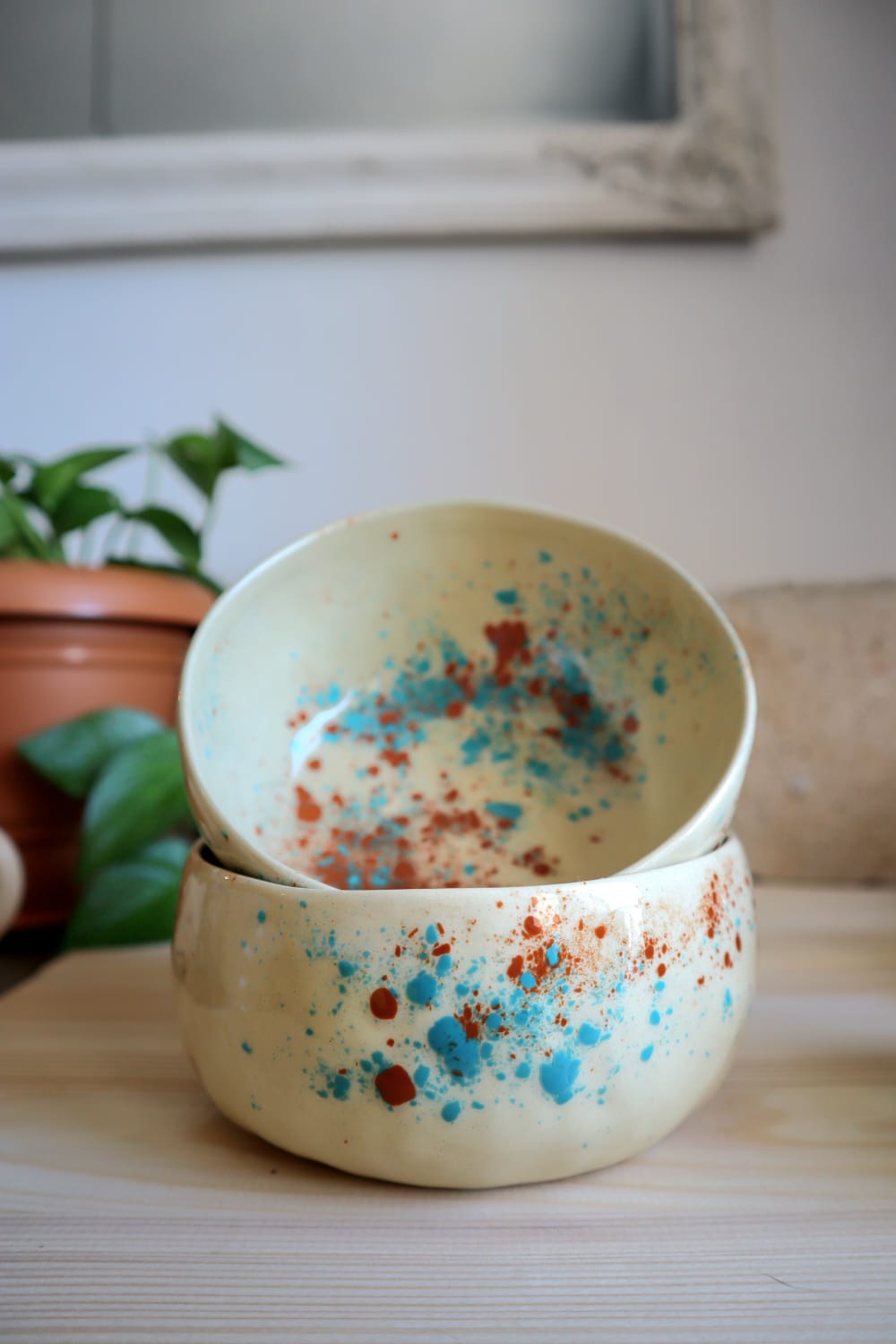 STAR DUST BOWL l CAMEL &  TURQUOISE
